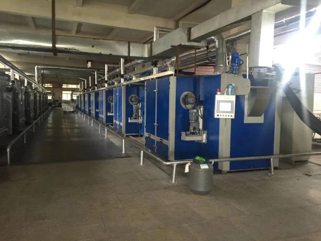 Continuous Air Softening Machine for Blanket Warp Knitting Fabric From Cotex