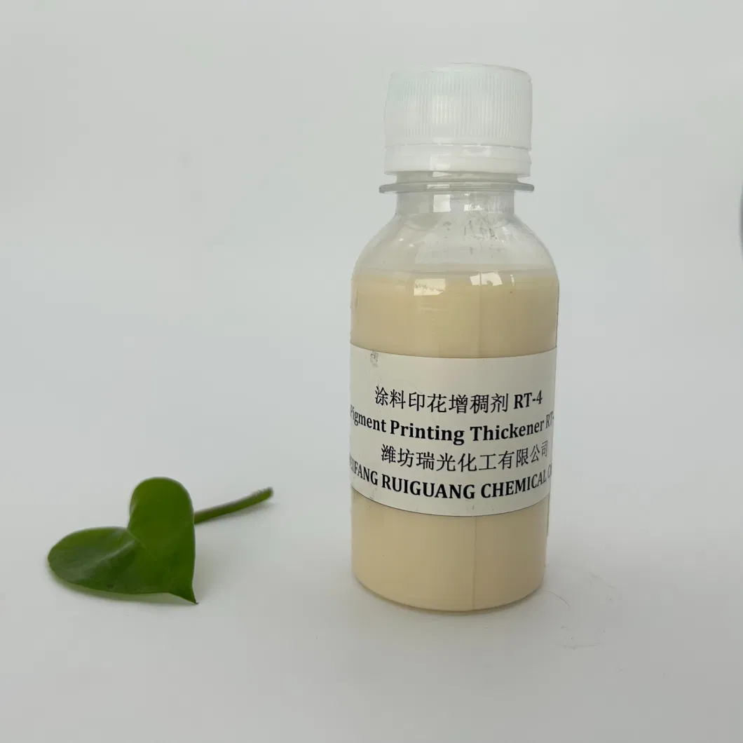 Synthetic Acrylic Polymer Pigment/Pigment Printing Thickener /Printing Auxiliary Manufacturer