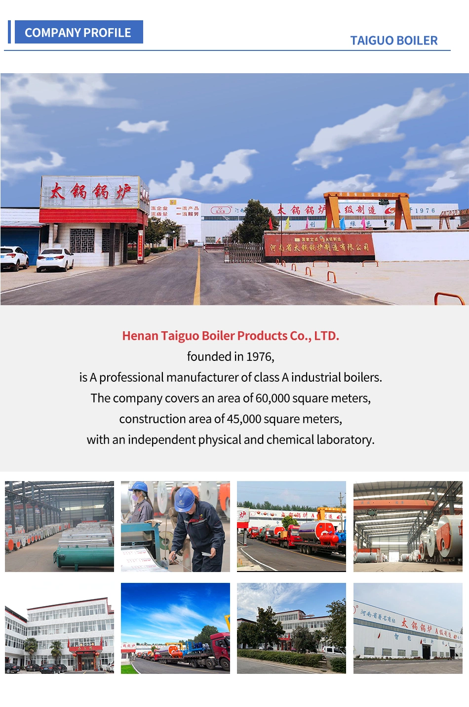 2000kw Automatic Low Pressure High Temperature Printing and Dyeing Heat Transfer Oil Boiler