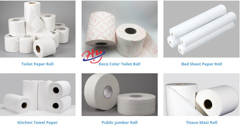 High Quality Full-Embossing Multi-Function Cutting Embossing Roller Sanitary Napkin Rewinder Tissue Paper Machine