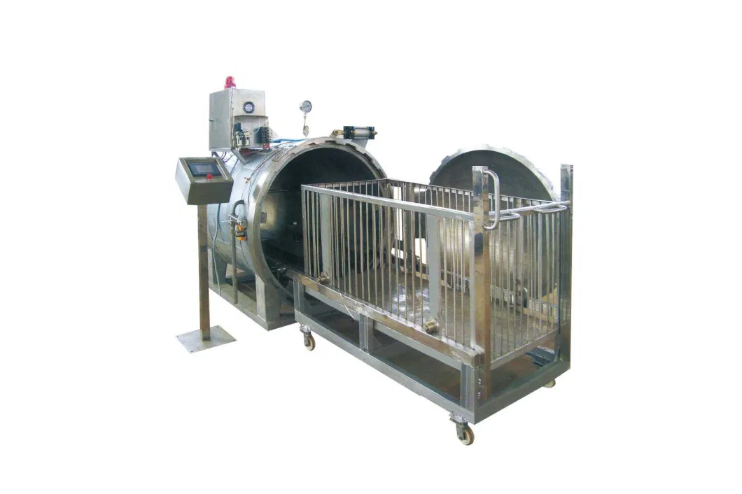 High Temperature and High Pressure Vacuum Setting Machine Is Used for Knitting