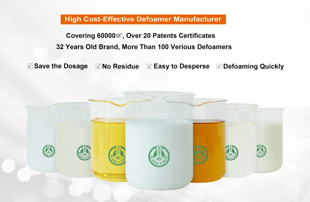 Organic Silicon Defoamer Liquid Antifoam for Printing and Dyeing