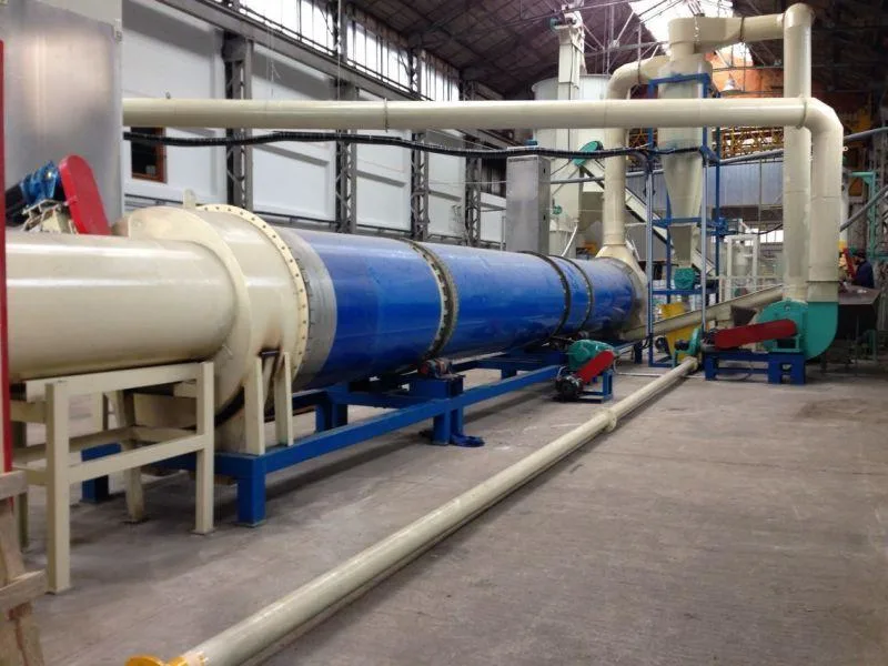 Steam Heating Drying Rotary Drum Dryer for Spent Coffee Grounds