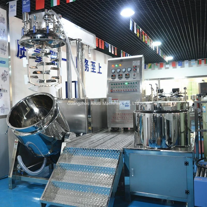 High Pressure Homogenizer Price Vacuum Emulsifier Mixer 100L Chemical Equipment Machinery