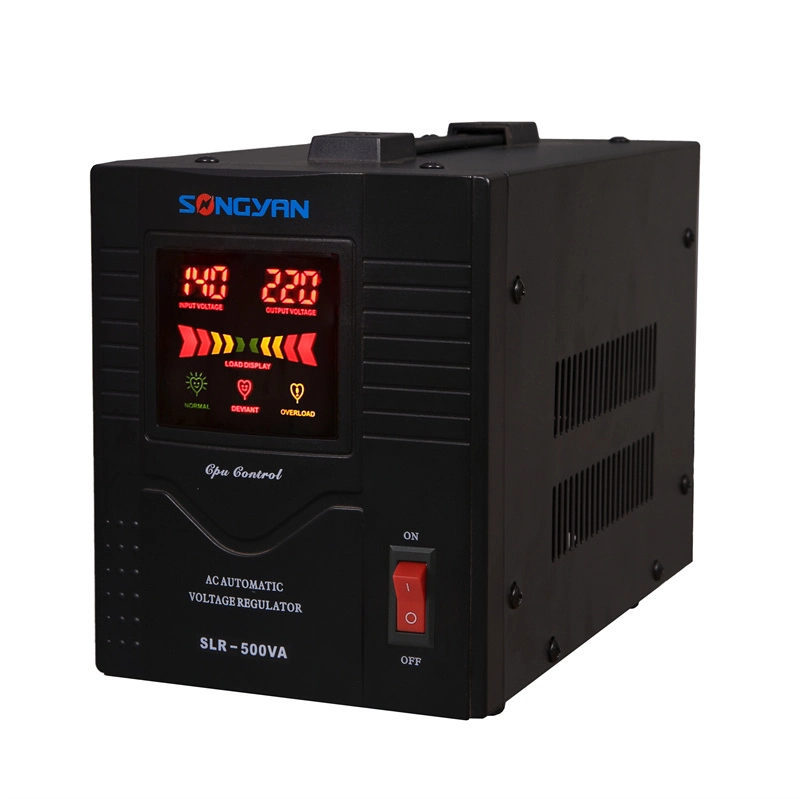 Single Phase Voltage Stabilizer AVR AC Current 5kVA 10kVA