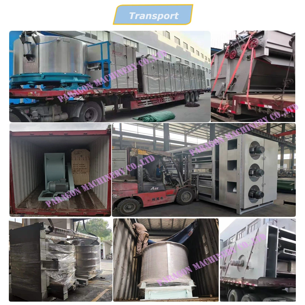 New Brand Automatic Fiber Cake Opening and Feeding Machine for Loose Fiber Dyeing