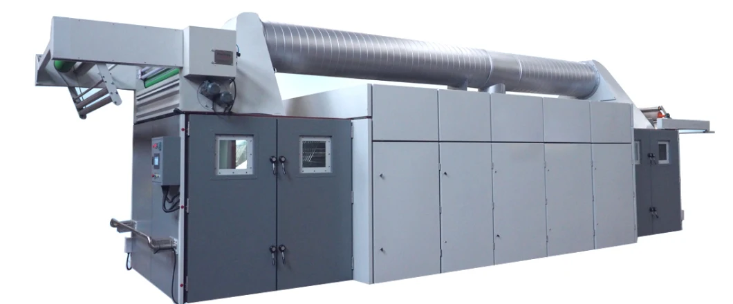 China Supplier Continuous Tumble Drying Machine for Woven