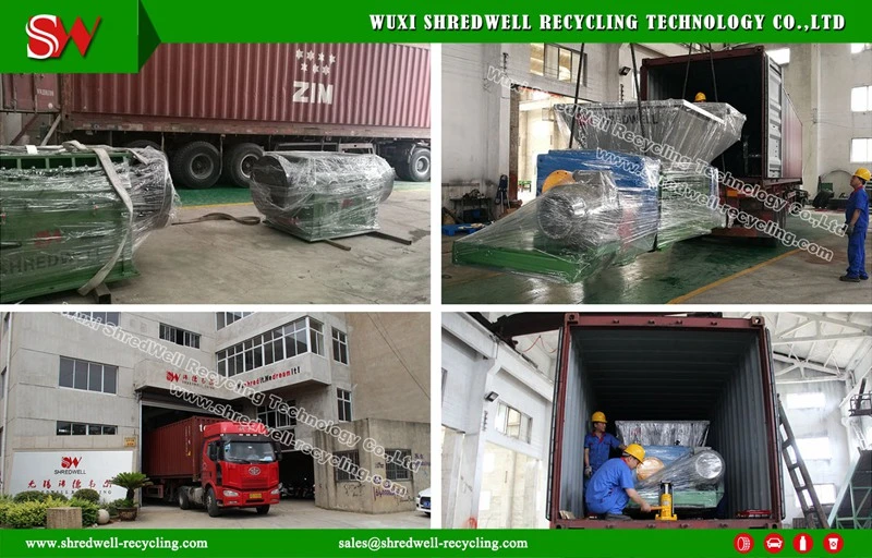 China Manufacture Tyre Recycle Machinery to Shred Old/Worn Truck Tires