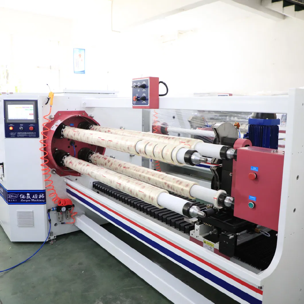 Adhesive BOPP Tape Log Roll Cutting and Making Machine Manufacturer in China