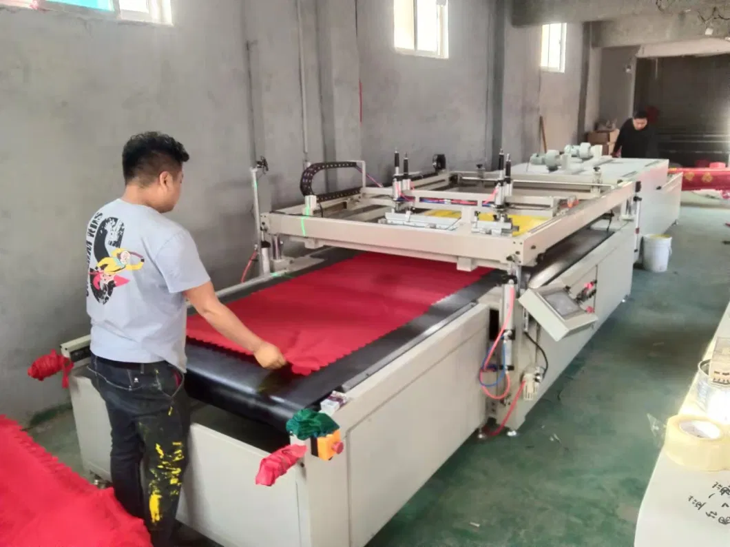 Single Color Flat Silk Screen Printer Printing Machine Price for Sale/Non Woven Fabric Silk Screen Printing Machine