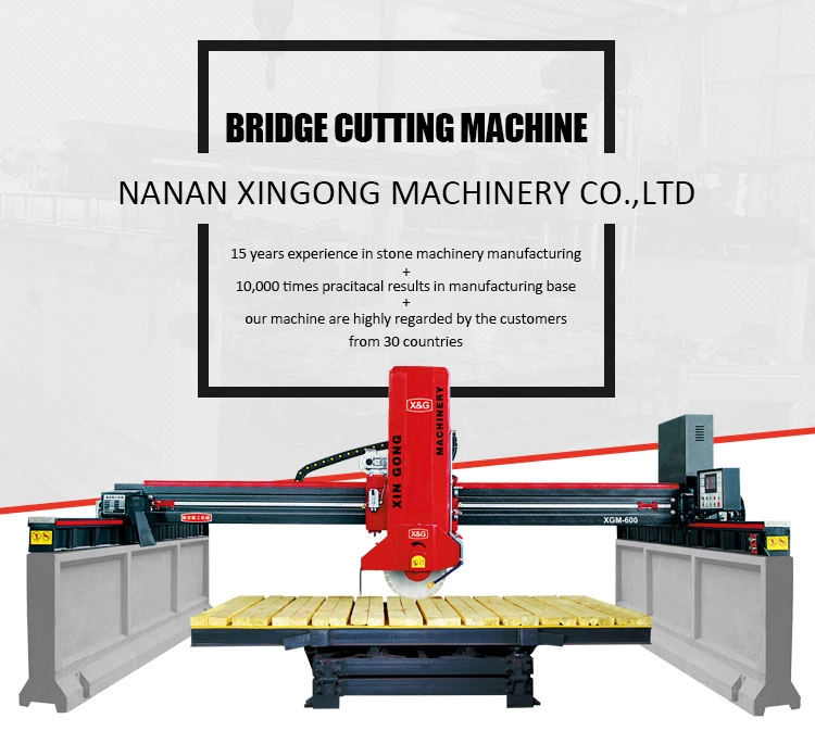 Ceramic Tile Marble Cutting Manufacturer Price Stone Bridge Cutting Machine for Granite Made in China Factory