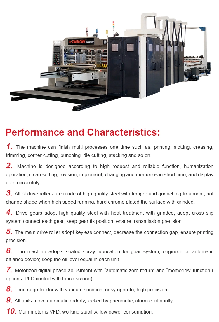 Flexo Carton Box Making Printing Die Cutting Slotting Machine Manufacturer in China
