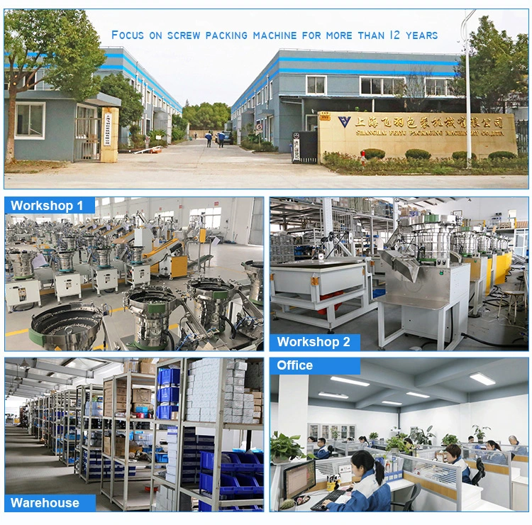 Customized Fixed Thread Rod Packing Machine/ Auto Bagging Packing Machines for Screw Nuts Fastener