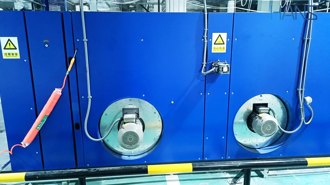 8 Chamber Gas Heated High Speed Heat Setting Stenter Finishing Machine
