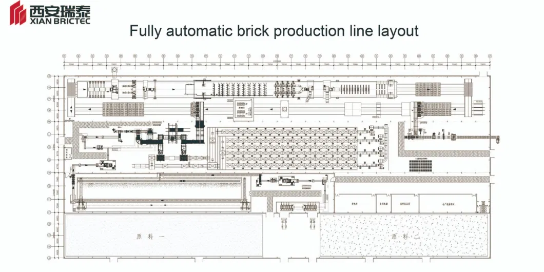 2022 New Design Red Clay Bricks Machine Tunnel Kiln for Burning Bricks Modern Bricks Factory