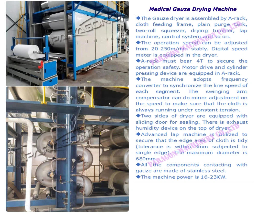 Automatic Medical Gauze Hydro Extractor for Medical Gauze Production