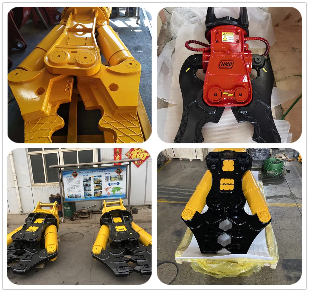 China Manufacture Hydraulic Scrap Shear for Excavator to Cut Steel