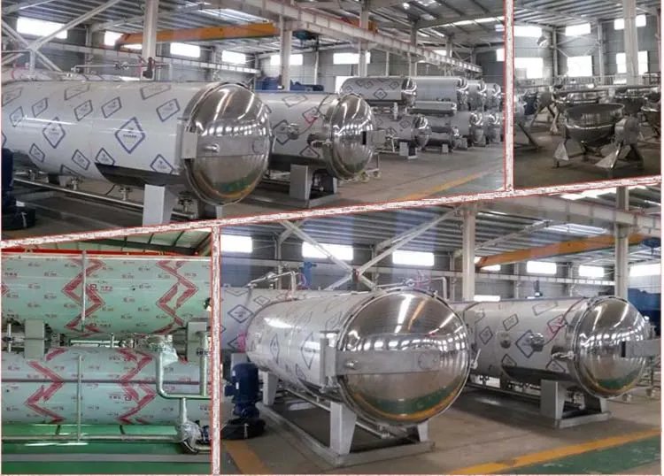 Commercial Retort Hpp Machine for Corned Beef Bottle Sterilizer Can Juice Sterilizer