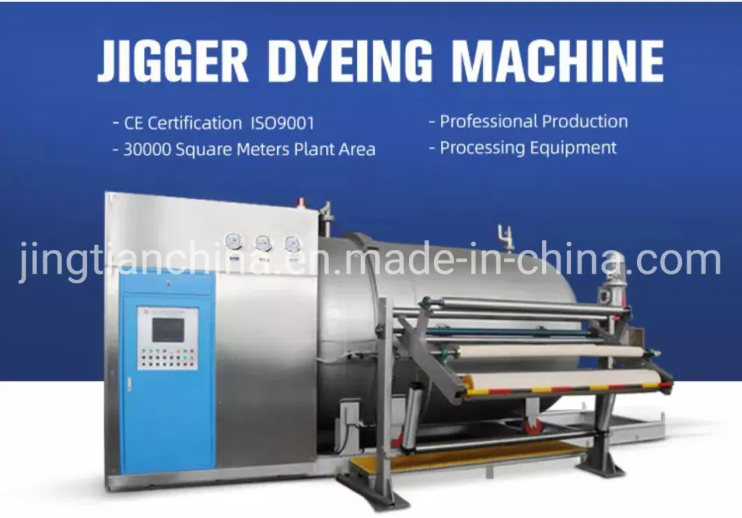High Temperature Jigger Textile Dyeing and Bleaching Machine