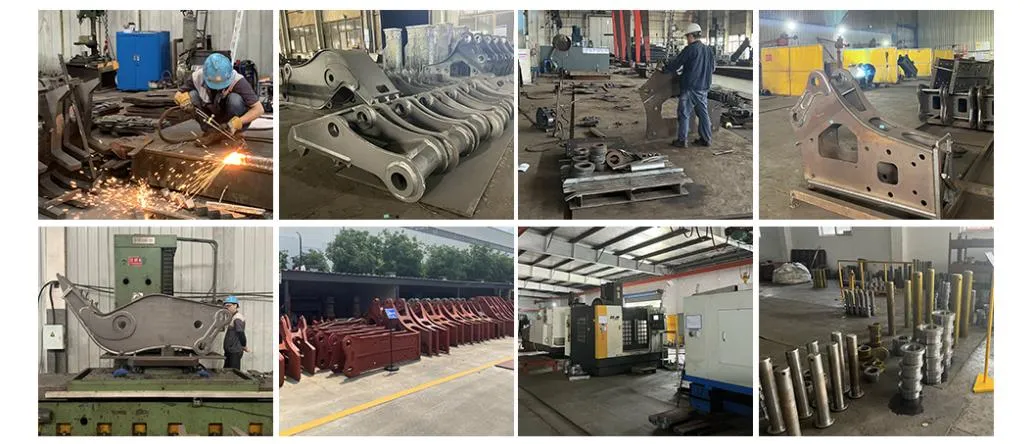 China OEM Factory Excavator Scrap Shear Steel Plate and Demolition Shear for Sale