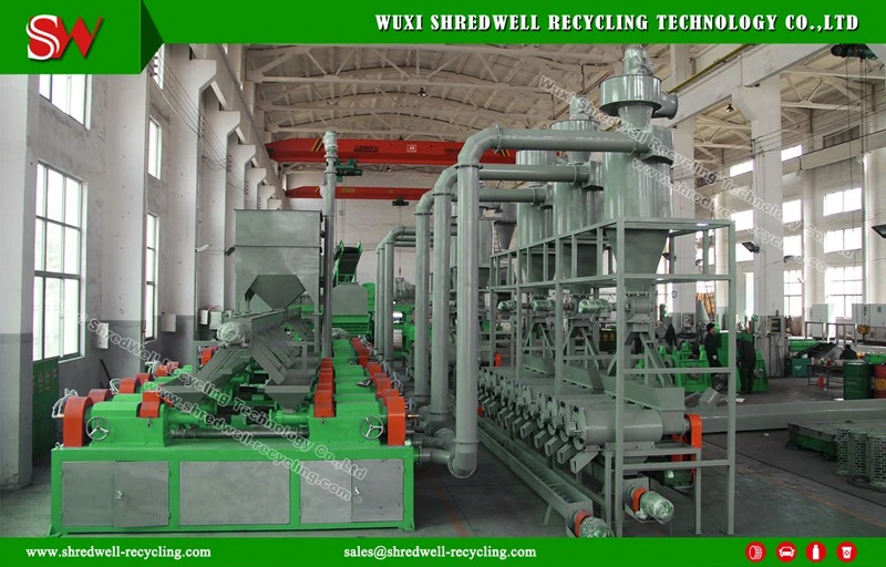 China Manufacture Tyre Recycle Machinery to Shred Old/Worn Truck Tires