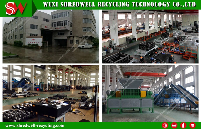 China Manufacture Tyre Recycle Machinery to Shred Old/Worn Truck Tires