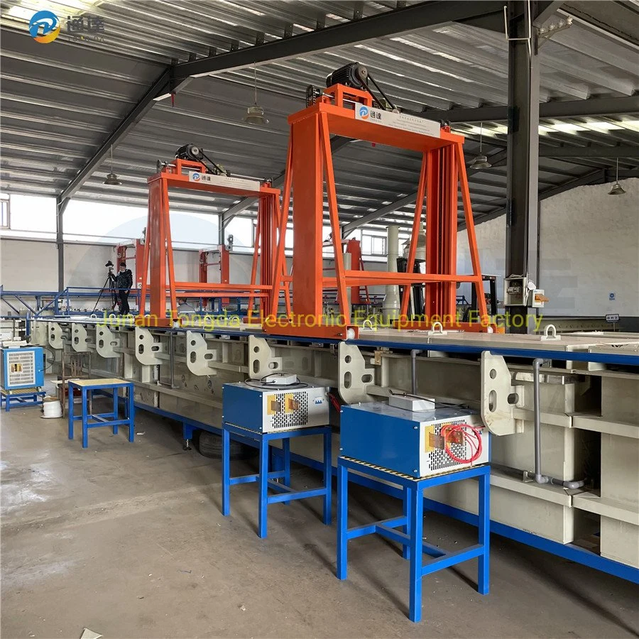 Industrial Plating Anodizing Equipment Anodizing Plant Aluminum Anodizing Dyeing Line Hard Aluminum Anodizing Machine