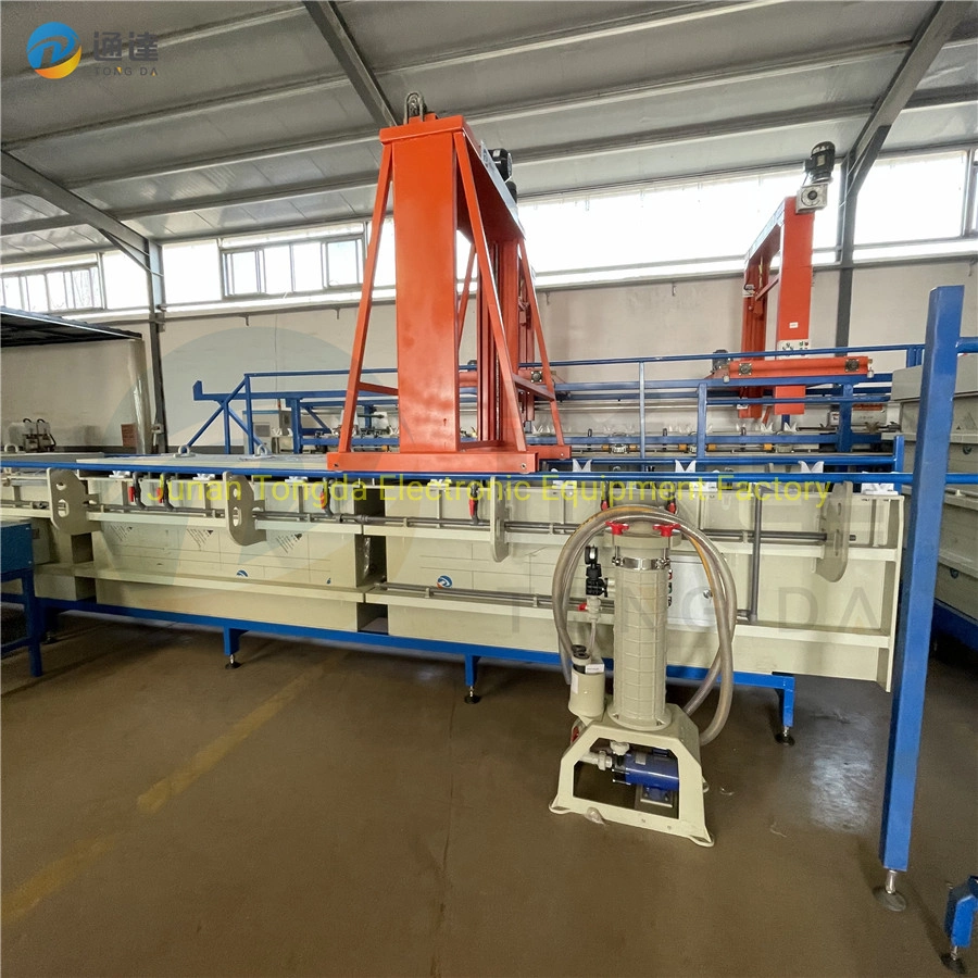 Industrial Plating Anodizing Equipment Anodizing Plant Aluminum Anodizing Dyeing Line Hard Aluminum Anodizing Machine