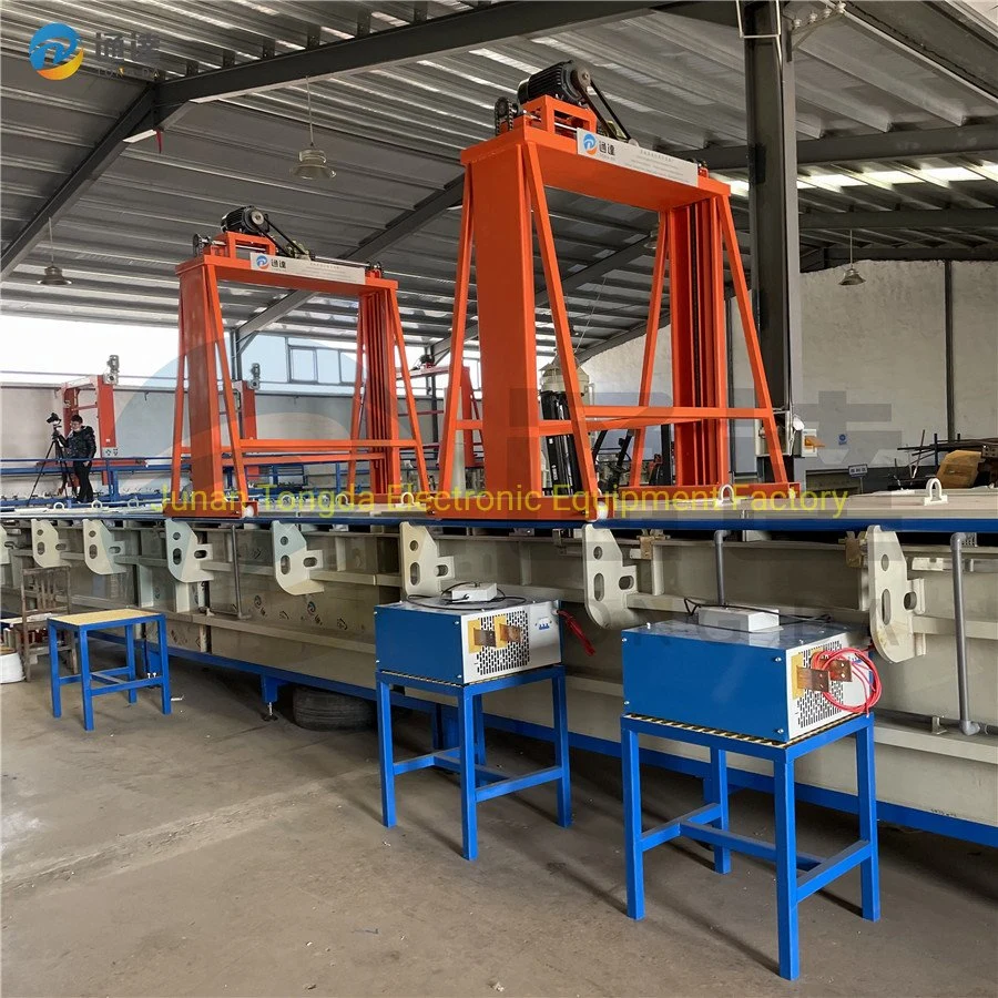 Industrial Plating Anodizing Equipment Anodizing Plant Aluminum Anodizing Dyeing Line Hard Aluminum Anodizing Machine