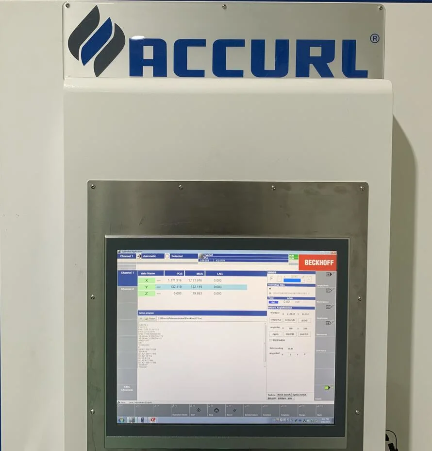 Accurl Hpp Hydraulic Press Brake Laser Cutting Machine