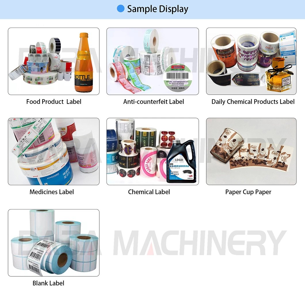 4 Colours Flexo Graphic Printing Machine for Label Paper Cup Fabric Price