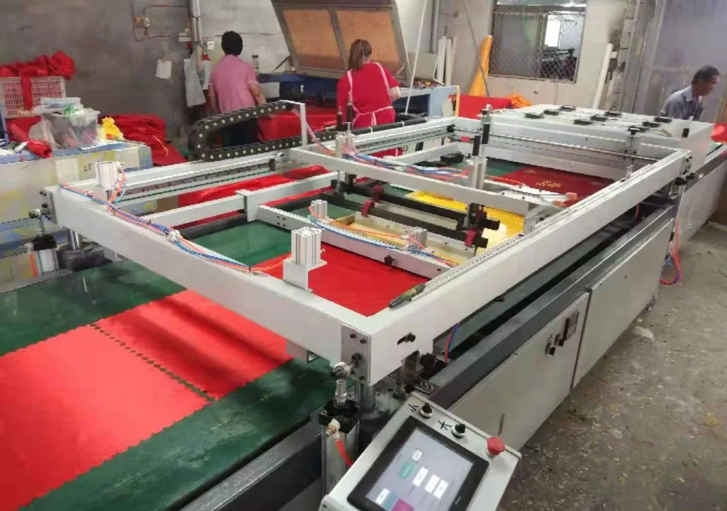 Single Color Flat Silk Screen Printer Printing Machine Price for Sale/Non Woven Fabric Silk Screen Printing Machine