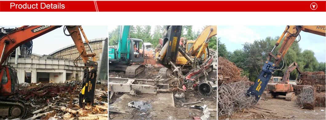 China Supplier Excavator Attachments Hydraulic Shear Excavator Shear