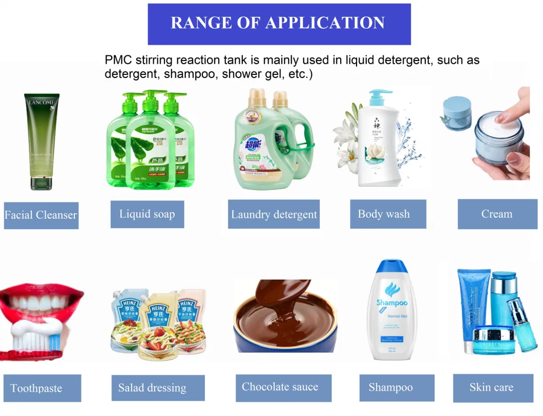 Manufacture Shampoo Cosmetics Stationary Handmade Soap and Detergent Making Machine