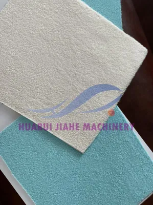 Tessuto per maglieria dopo la rifinitura, fresatrice continua tipo Tumbler per giacca in fibra di particelle, macchina per tessuti in velluto a colori semplici su un lato