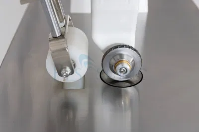 Taglio senza cuciture in tessuto goffratura Rotary Horn macchina a ultrasuoni in pizzo Macchina