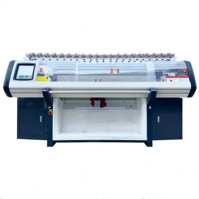 Produttore Classic macchina per maglieria computerizzata francese piatta automatica per calzature Campione superiore filato tessile tintura e finitura Lavaggio Sewing lavanderia Unione