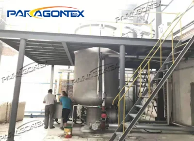 Macchina per tintura in eccesso con getto ad alta pressione ad alta temperatura per materiale sciolto Fibra