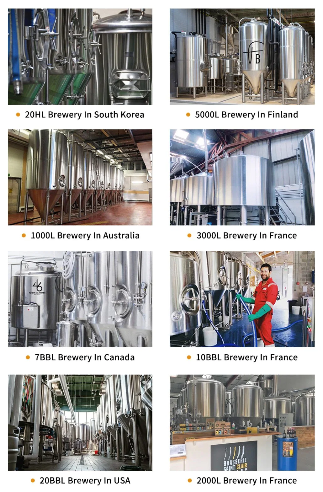 25hl Customized 4-Vessel Full Automatic Controlled Steam Heating Commercial Beer Machine