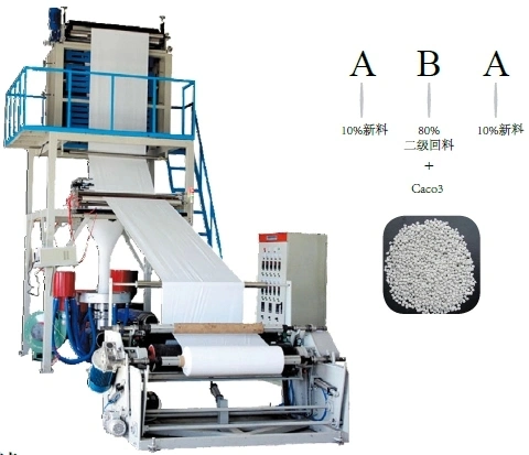 Multi-Layer Co-Extrusion Packing Film Blowing Machine