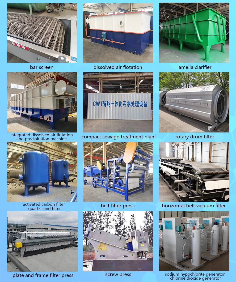 Packaged Containerized Mbr/ Mbbr Industrial and Domestic Wastewater/ Sewage Treatment Plant/Machine