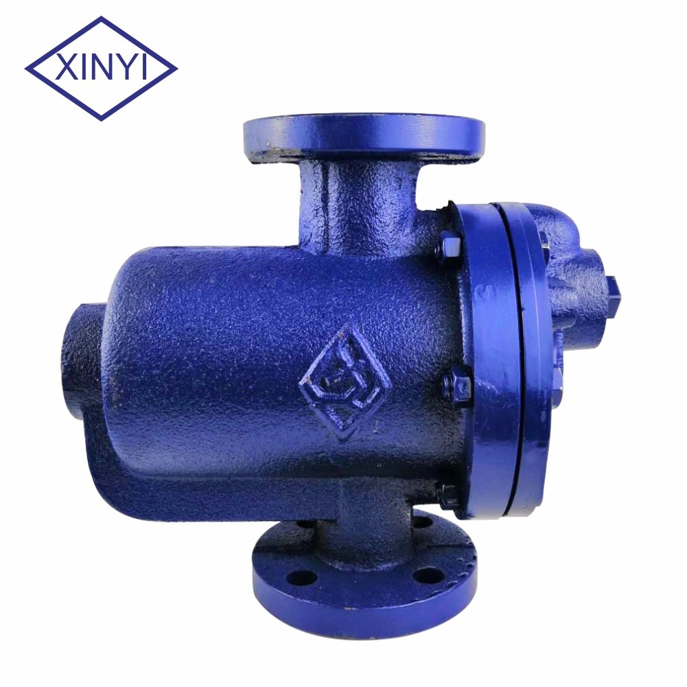 Xinyi Wcb Body Flanges Inverted Bucket Type Steam Trap for Dyeing Pn16 DN80