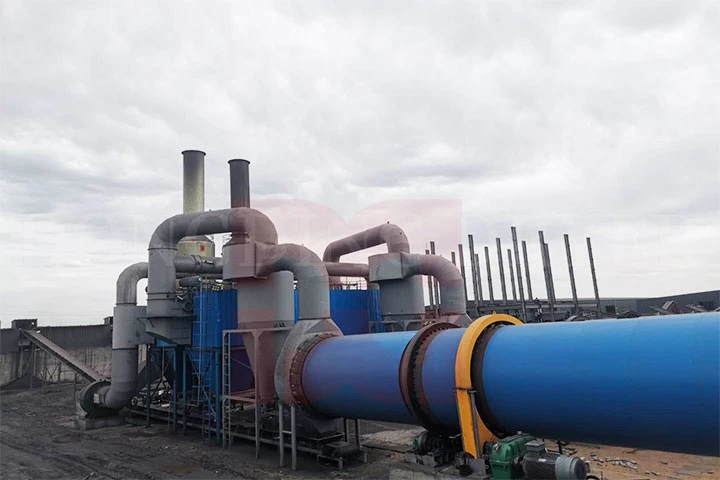 New Design Slurry Dryer Rotary Sludge Dryer for Dyeing Sludge, Tanning Sludge, Electroplating Sludge