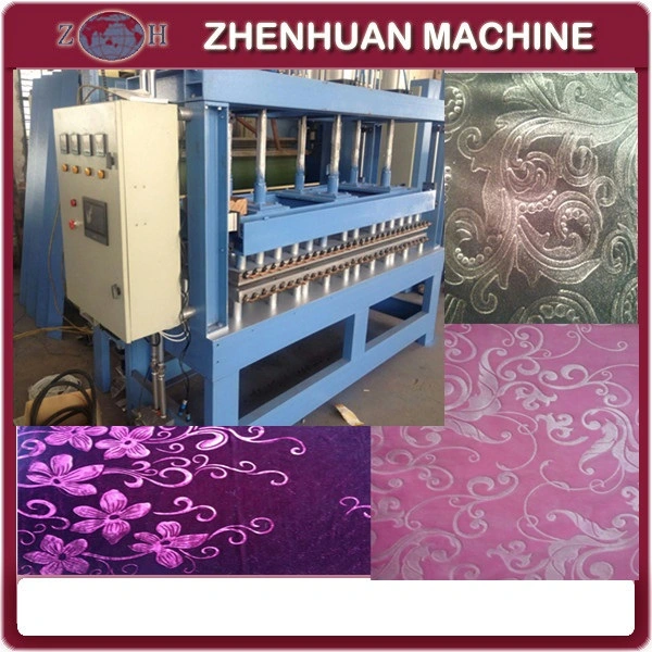 Fabric Embossing Machine for Woven, Curtain, Velvet