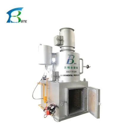 Multi-Capacity Incinerator Wth Complete Waste Combustion and Flue Gas Burnout Treatment