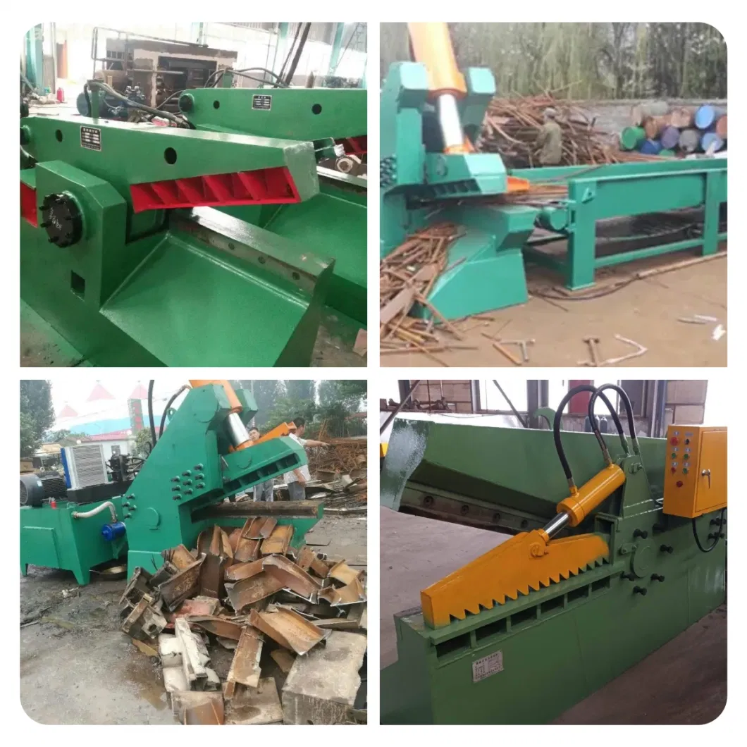 Manufacturer Hydraulic Auto Operation Alligator Metal Shear Equipment for Scrap Metal Recycle