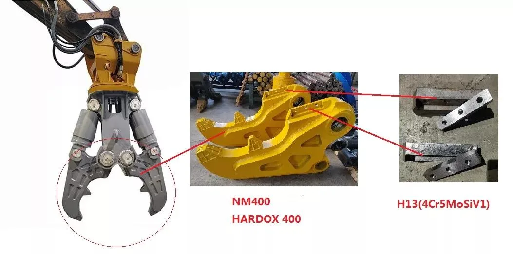 Chinese Manufacturer Hydraulic Shear Concrete Crusher for Excavator