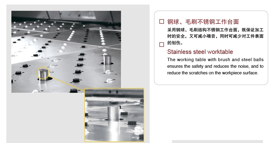 Htp Series Mechanical CNC Turret Punch Machine for Panel Produce