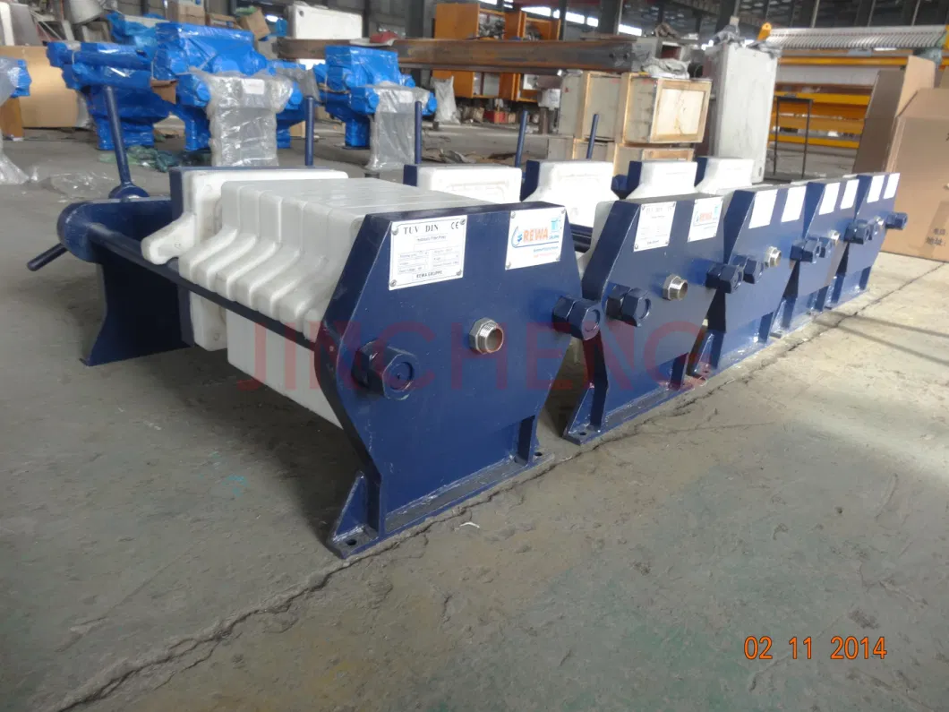 Factory Price Sludge Treatment High Efficiency SS304 Belt Filter Press Sludge Press Machine