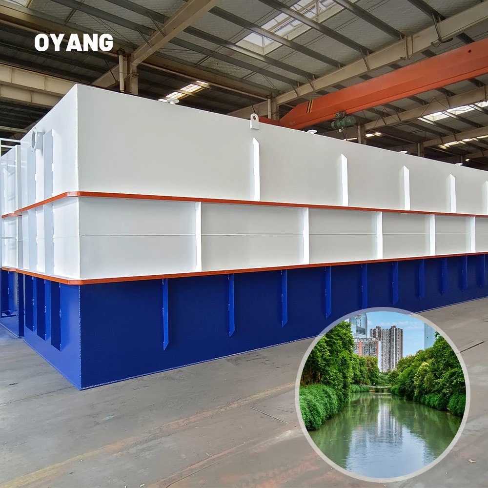 Packaged Containerized Mbr/ Mbbr Industrial and Domestic Wastewater/ Sewage Treatment Plant/Machine